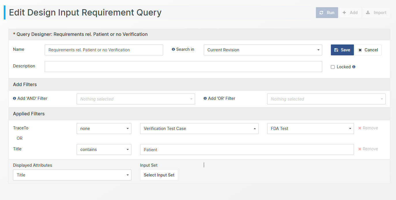 QueryDesigner